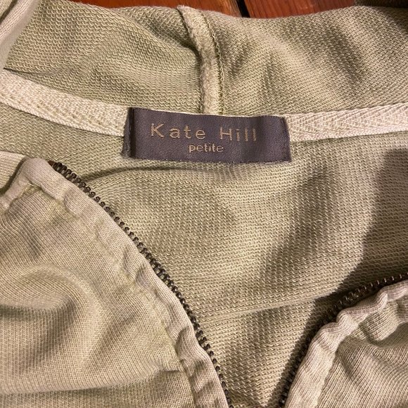 Light Green Zip-Up Hoodie - Picture 6 of 7